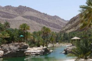 Chillen im Wadi Bani Khalid